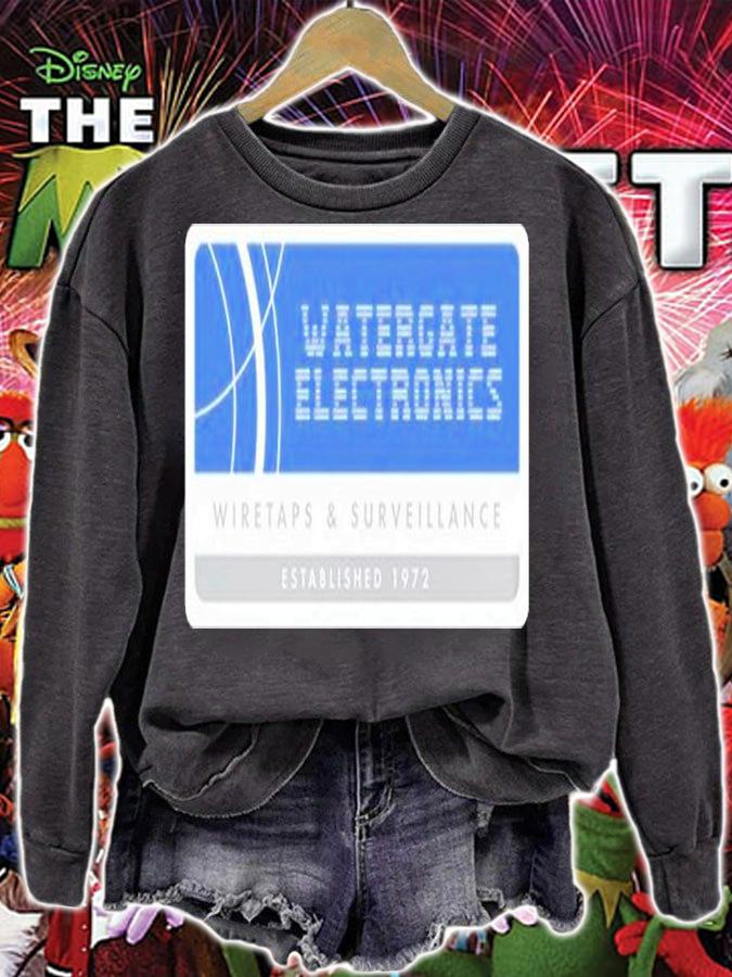 Watergate Electronics Wiretaps And Surveillance T-Shirt t-shirt sweatshirt