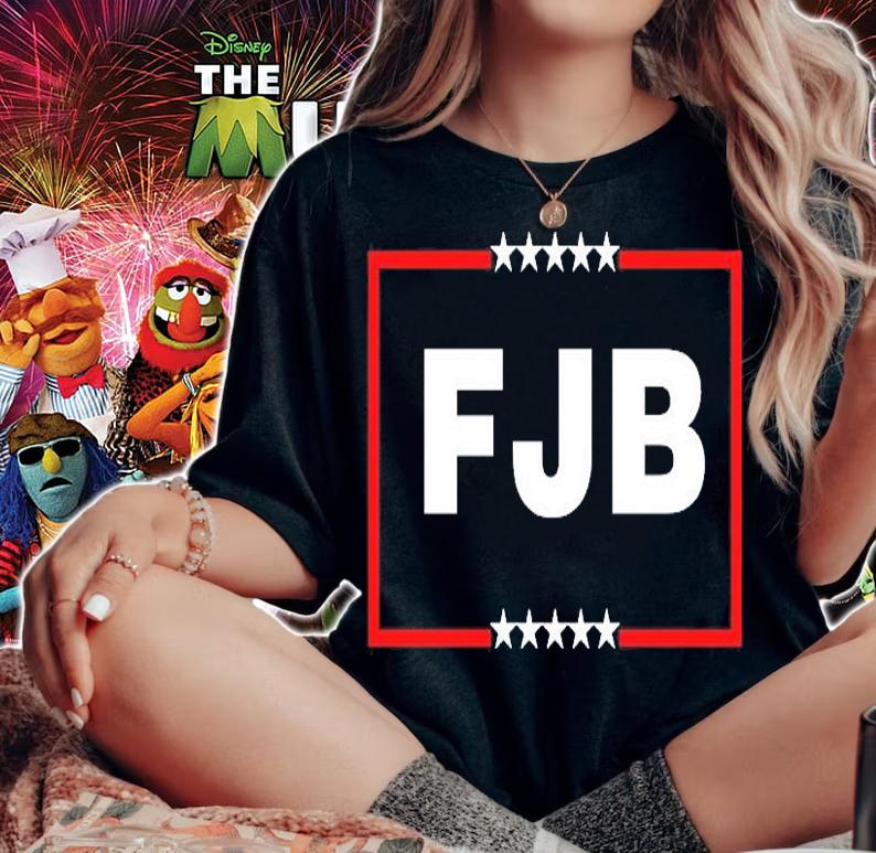 FJB Star Border Fuck Joe Biden T-Shirt woman shirt