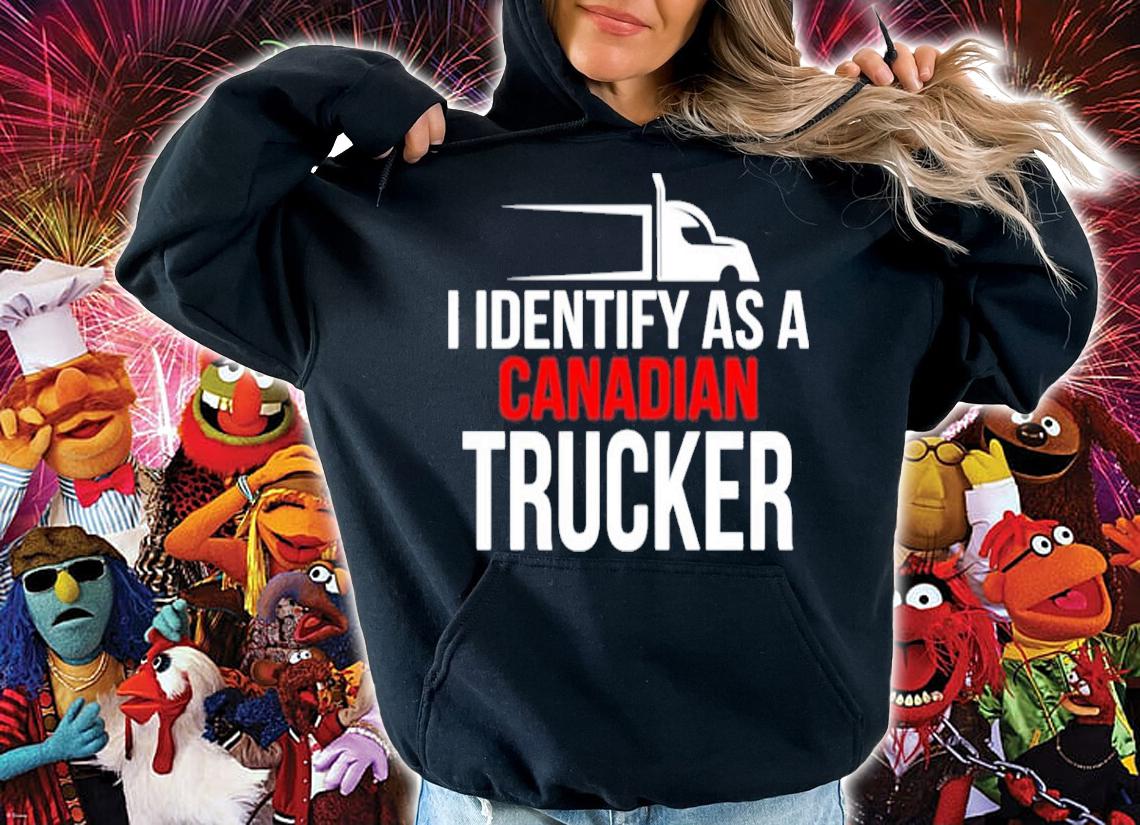 I Identify As A Canadian Trucker 2022 Shirt