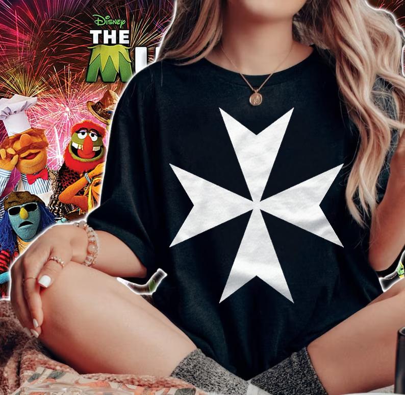 Knights Hospitaller Maltese Cross Gift Shirt woman shirt