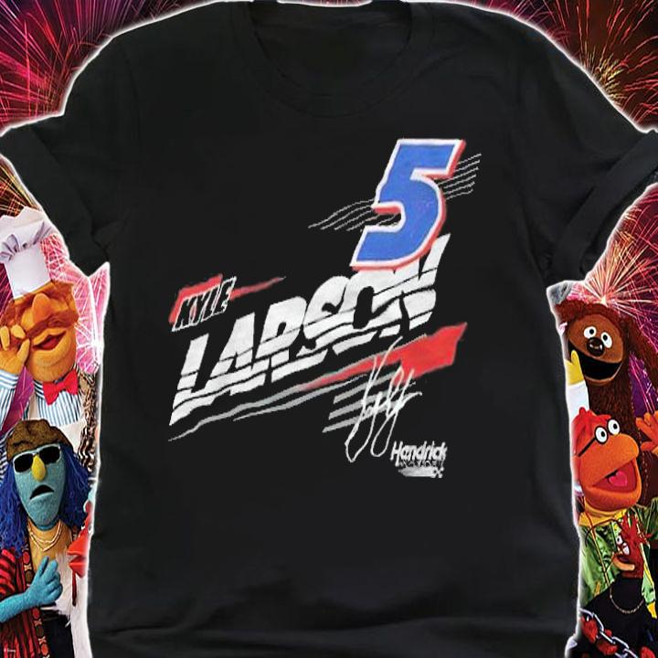 Kyle Larson 5 Hendrick signature T-shirt shirt
