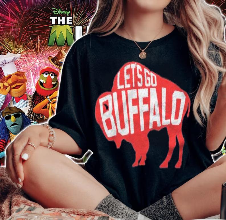Lets Go Buffalo  Ny New York Retro Sports City Fan Love Shirt woman shirt