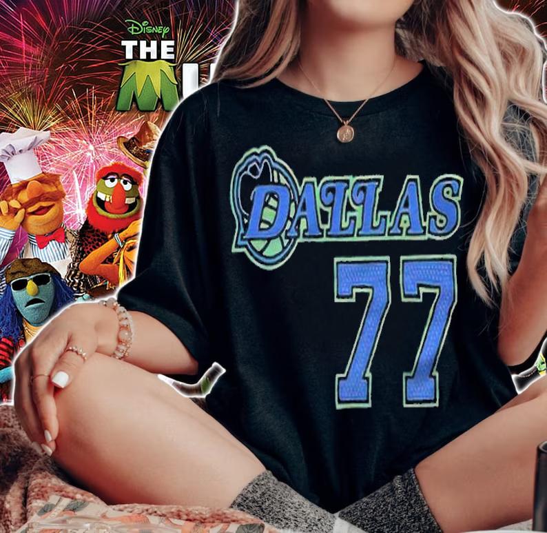 Luka Doncic Dallas Mavericks 77 T-shirt