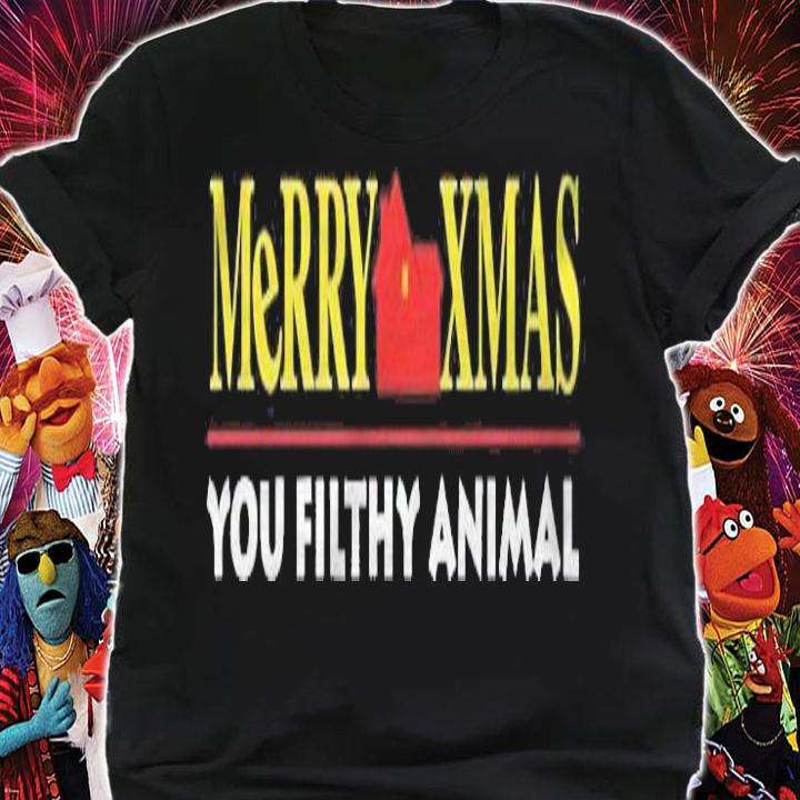 Merry Xmas You Filthy Animal Essential t-shirt shirt