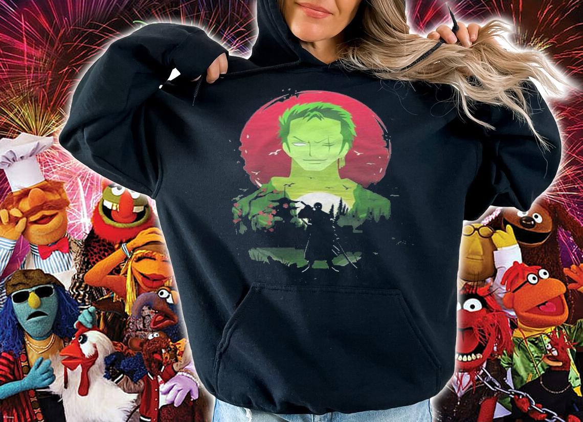 One Piece Roronoa Zoro Japanese style T-shirt