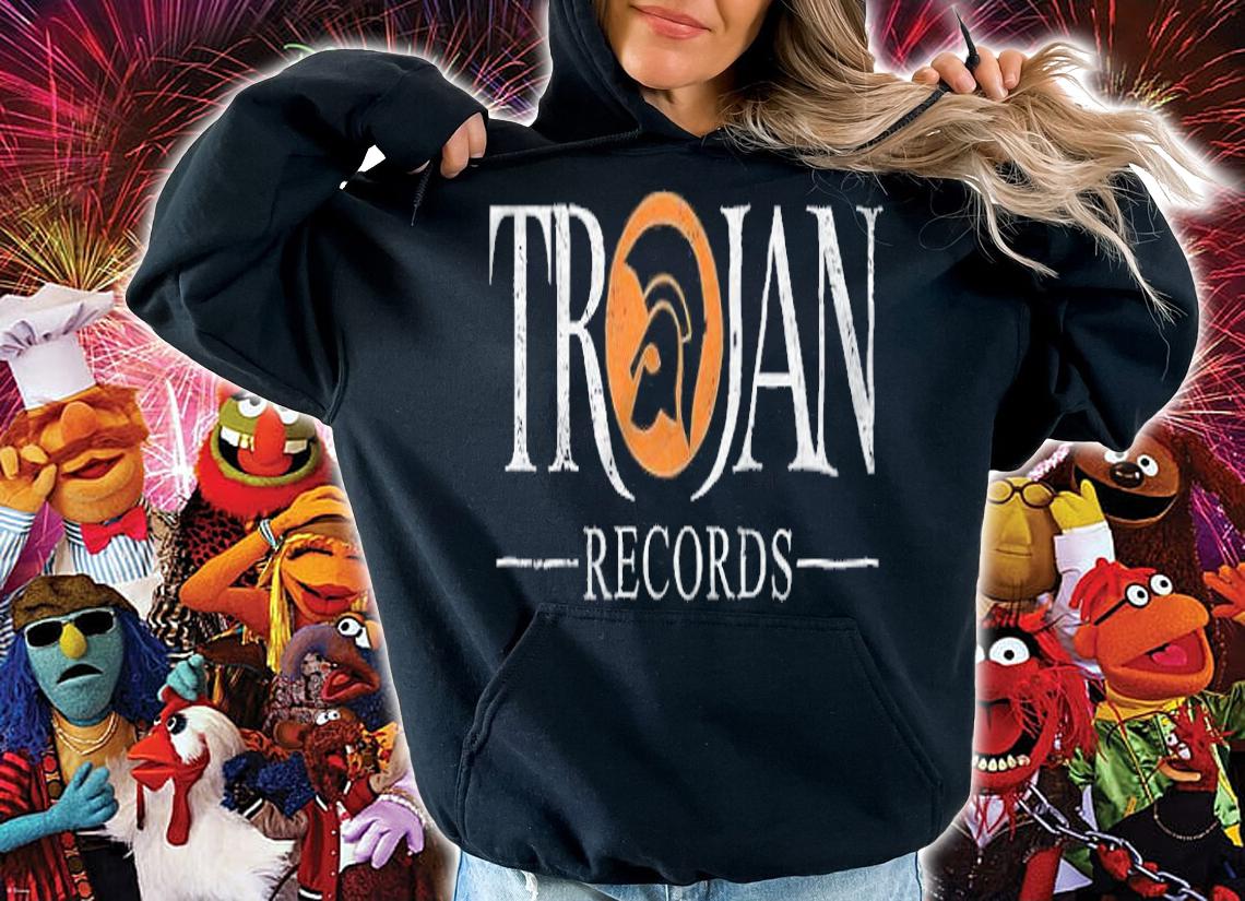 Trojan Records logo T-shirt hoodie
