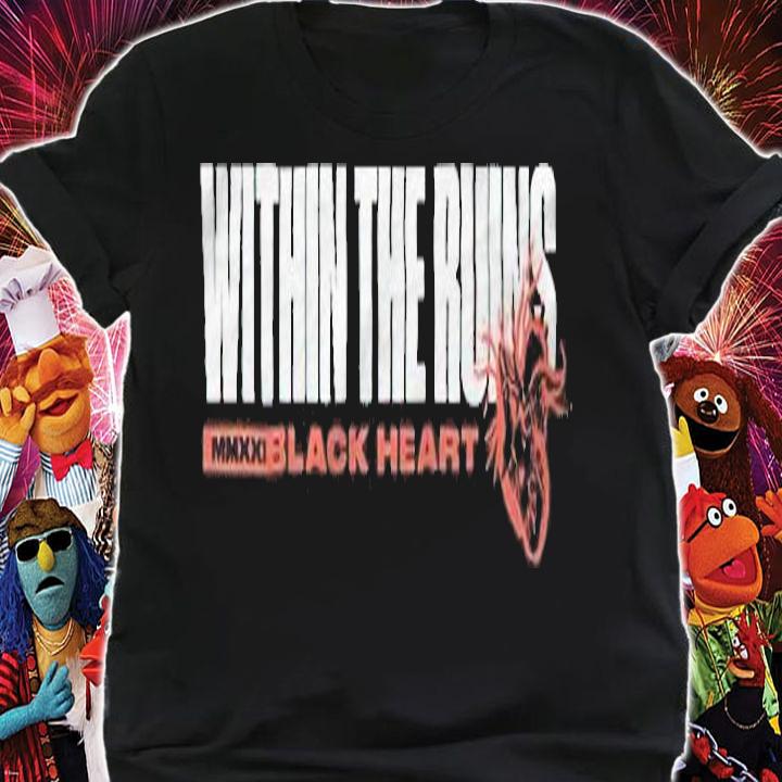 Within the Ruins Black Heart T-shirt