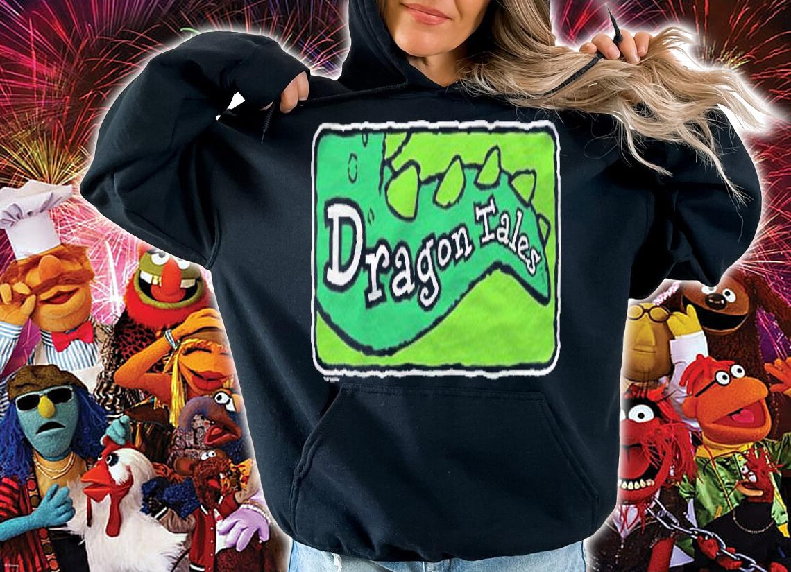 Dragon Tales Cartoon Logo Pullover Shirt hoodie