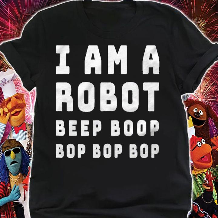 I Am A Robot Beep Boop Funny Halloween Shirt shirt