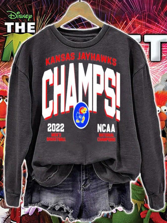Kansas Jayhawks Champs 2022 Men's Basketball NCAA National Champions shirt