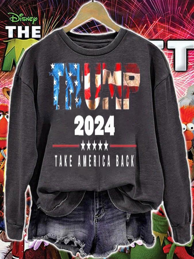 Trump 2024 Take America Back Vintage T-Shirt