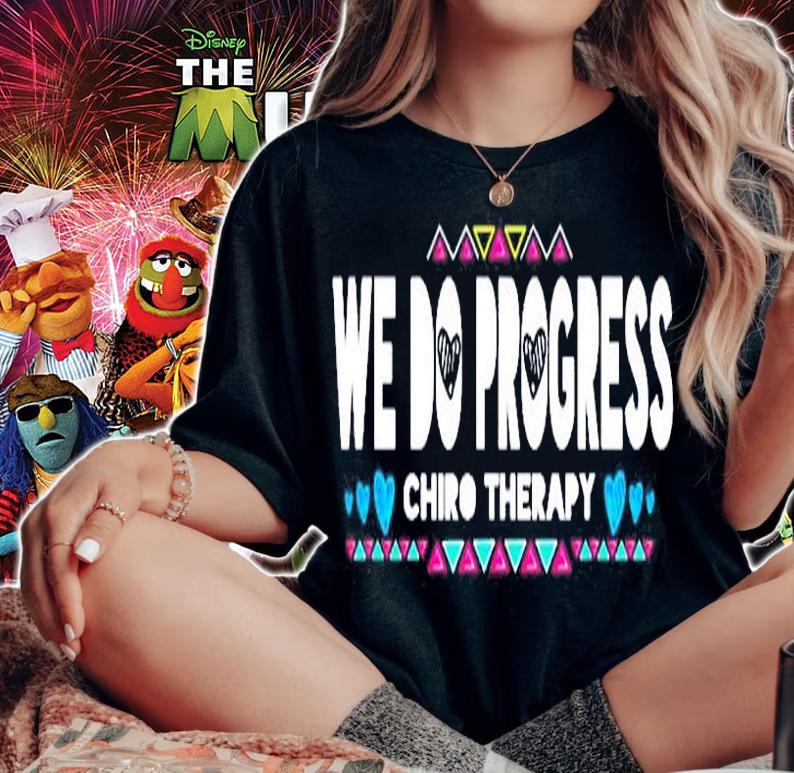 Colorful Chiropractic Adjustment Therapy Gift Chiropractic T-Shirt woman shirt