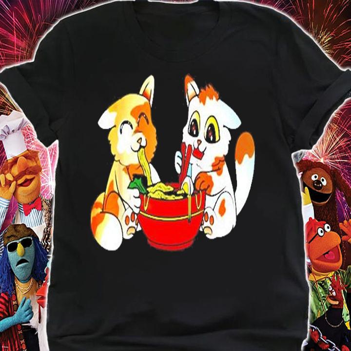 Ramen Noodles Shirt for Kawaii Cat Anime Japanese Food Lover T-Shirt shirt
