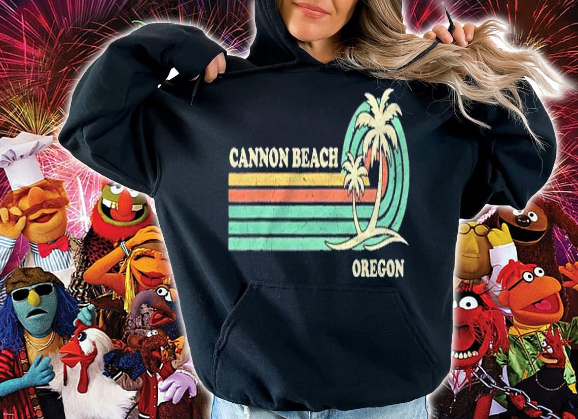 Vintage Retro Summer Vacation Oregon Cannon Beach Shirt