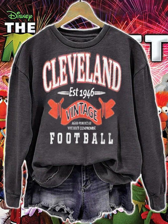 Cleveland est 1946 vintage football T-shirt