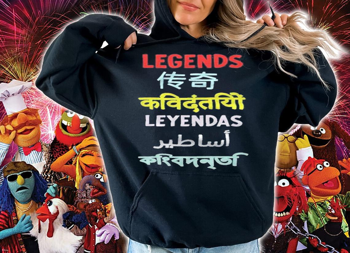 Norris Nuts Legends language T-shirt hoodie
