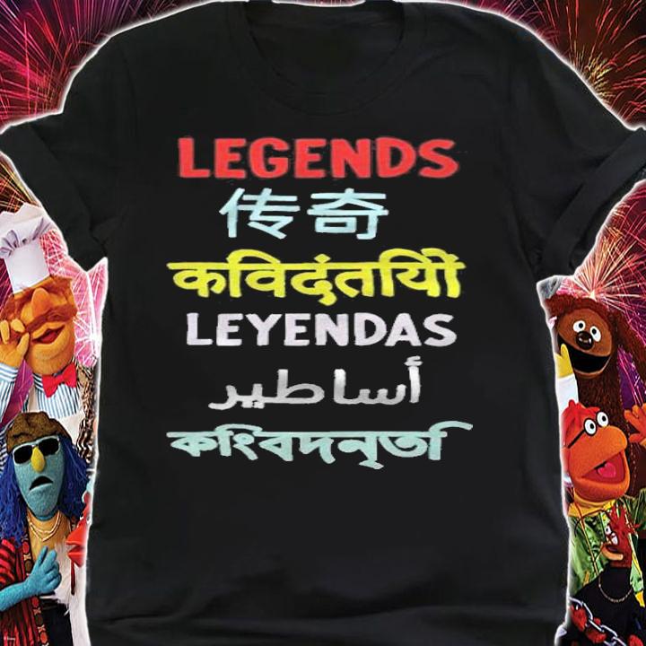 Norris Nuts Legends language T-shirt shirt