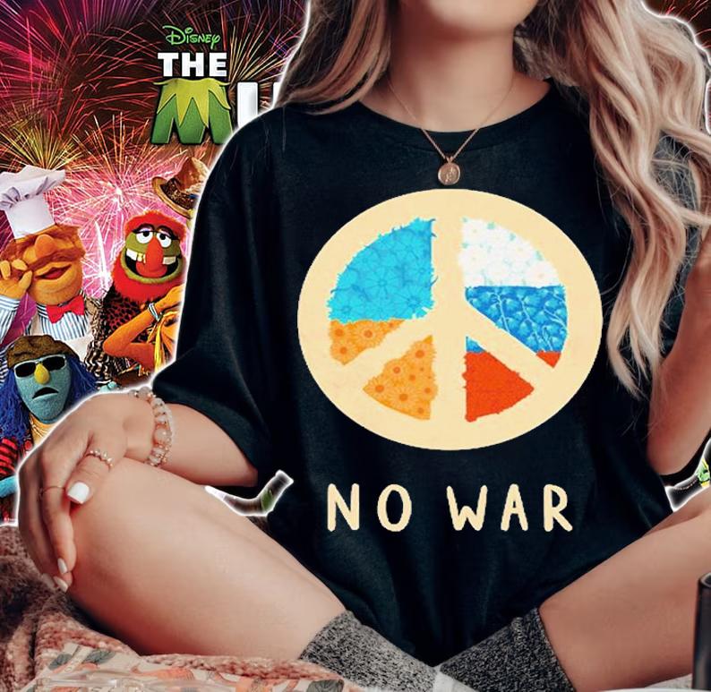 Stop War Ukraine And Russia T-Shirt woman shirt