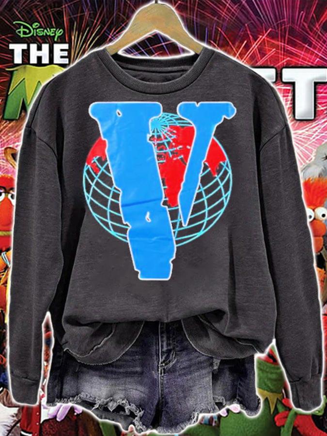 Vlone X Juice Wrld Earth Shirt