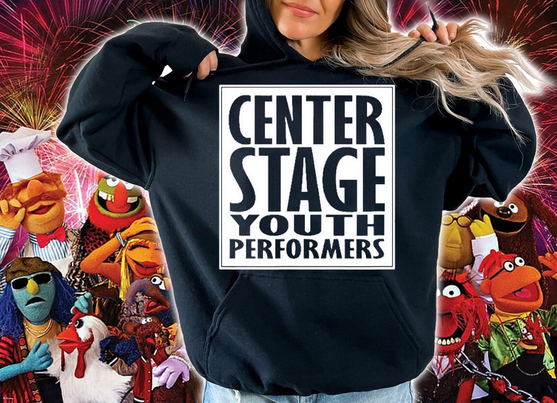 Center Stage Youth Performers Square Logo T-Shirt hoodie