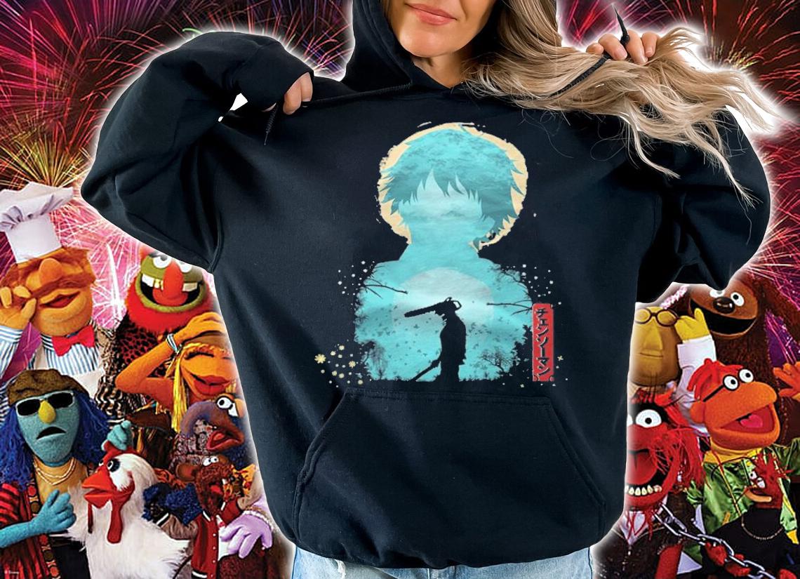 Chainsaw Man Denji character's shadow 2022 T-shirt hoodie