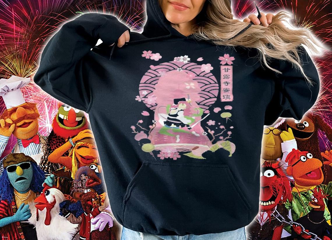 Demon Slayer Kanroji Mitsuri cherry blossom Japanese style T-shirt hoodie