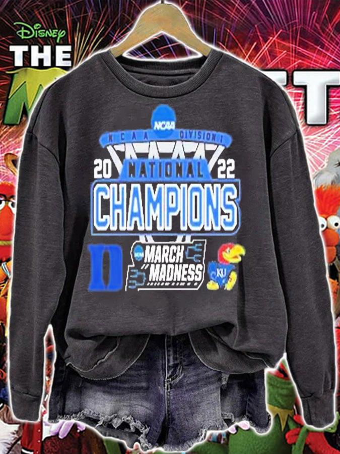 Duke Vs Kansas National Champions NCAA March Madness 2022 T-Shirt sweatshirt