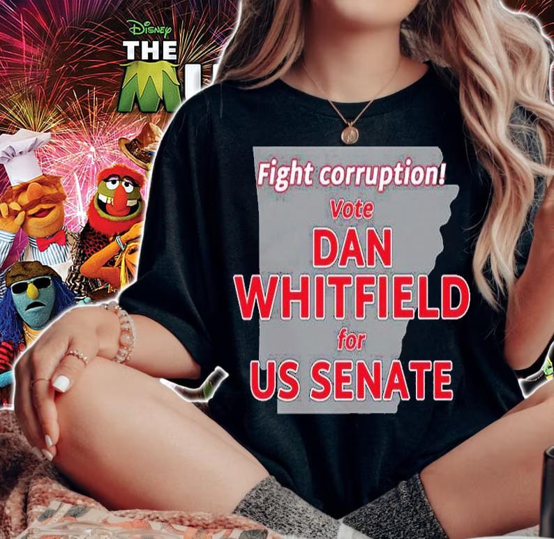 Fight Corruption Vote Dan Whitfield Us Senate T-Shirt woman shirt