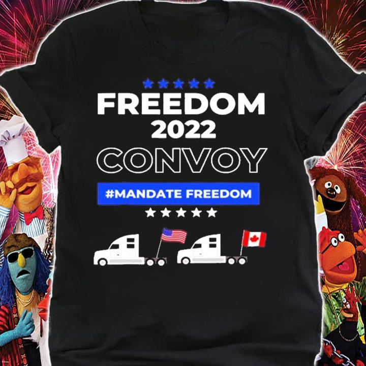 Freedom Convoy Usa And Canada Support Our Truckers shirt