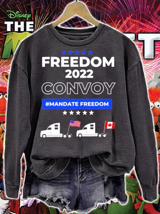 Freedom Convoy Usa And Canada Support Our Truckers shirt