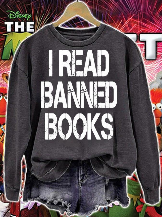 I Read Banned Books T-Shirt sweatshirt