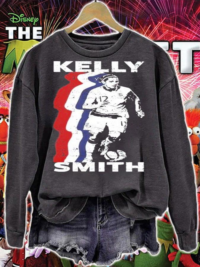Kelly Smith In Action Shirt