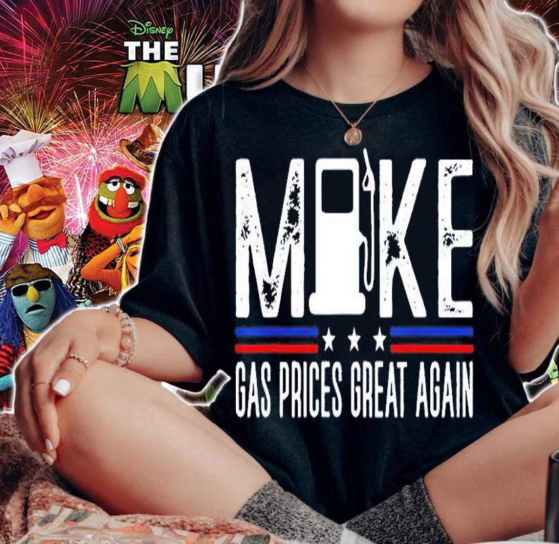 Make Gas Prices Great Again Gas Pump Anti Biden T-Shirt woman shirt