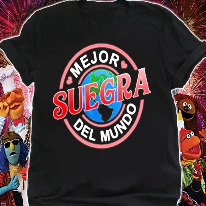 Mejor Suegra Del Mundo Best Mother In Law In Spanish T-Shirt shirt