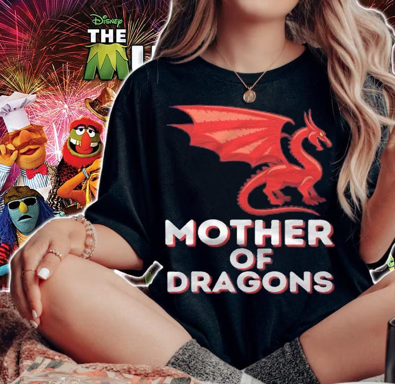 Mother Of Dragons Funny Mothers Day Mom & Dragon Lover Shirt woman shirt