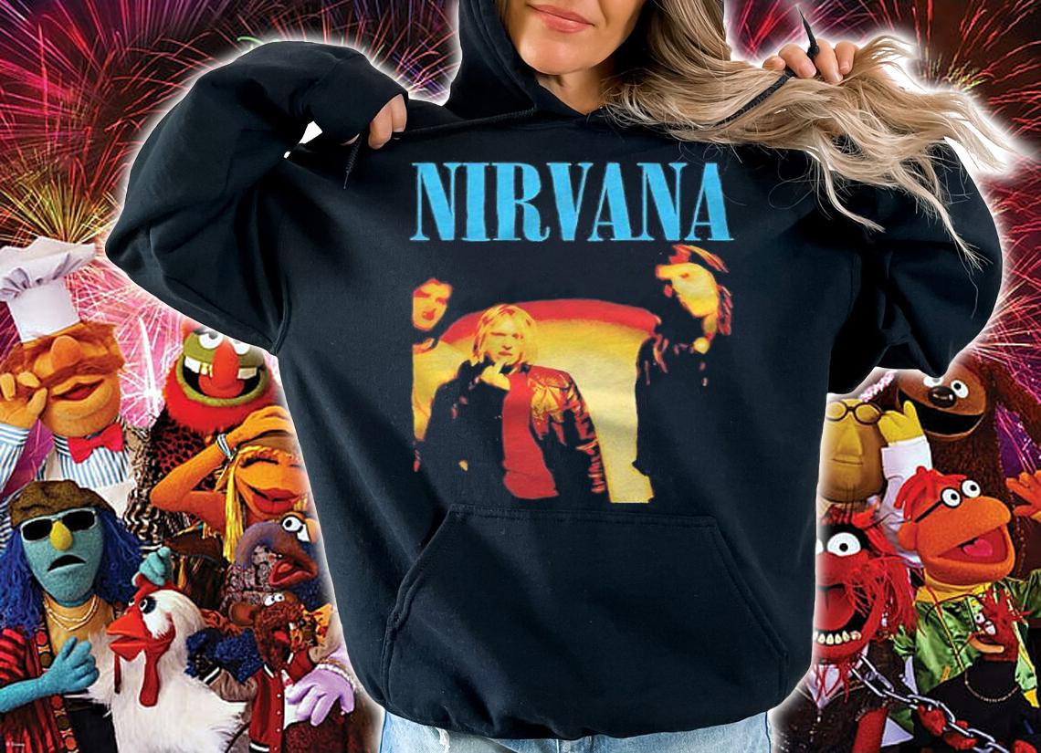 Nirvana dim light portrait T-shirt hoodie