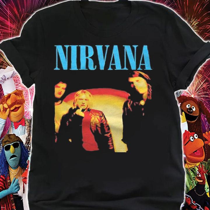 Nirvana dim light portrait T-shirt shirt