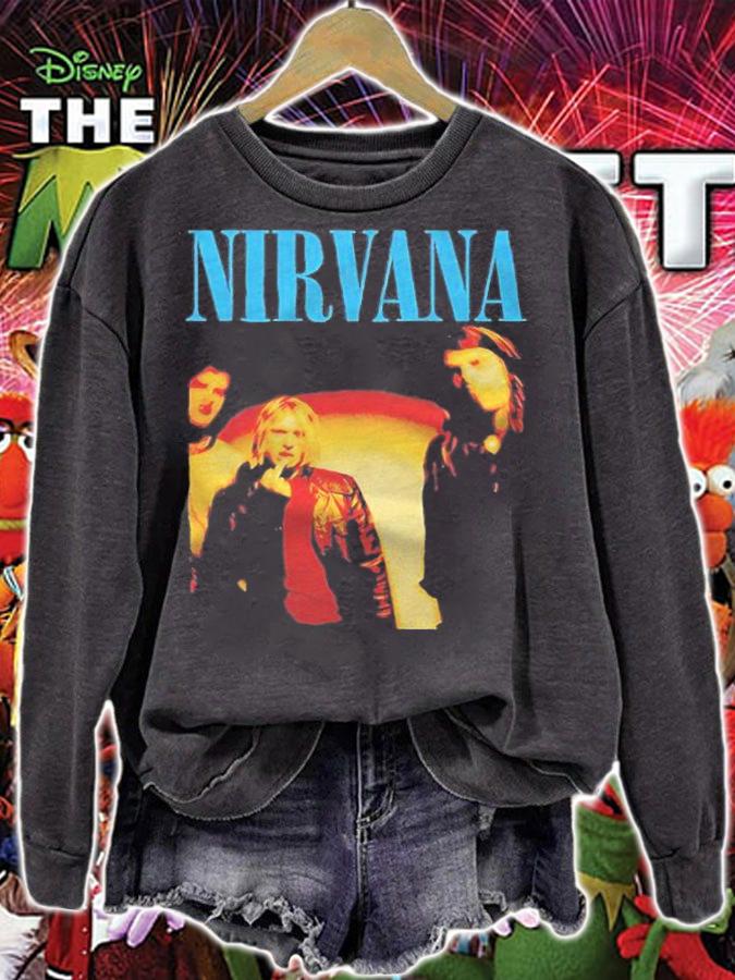 Nirvana dim light portrait T-shirt sweatshirt