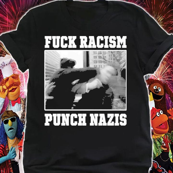 Official Pedro L. Gonzalez Fuck Racism Punch Nazis Shirt shirt