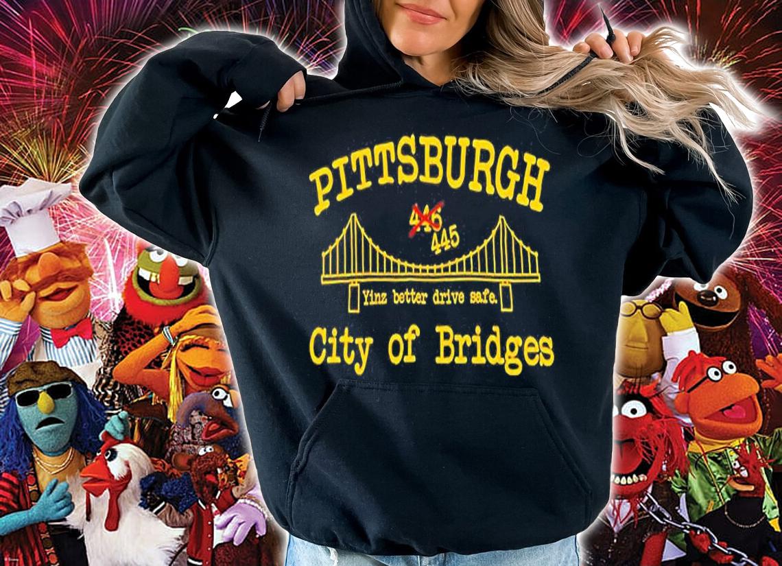 Pittsburgh City Of Bridges T-Shirt hoodie