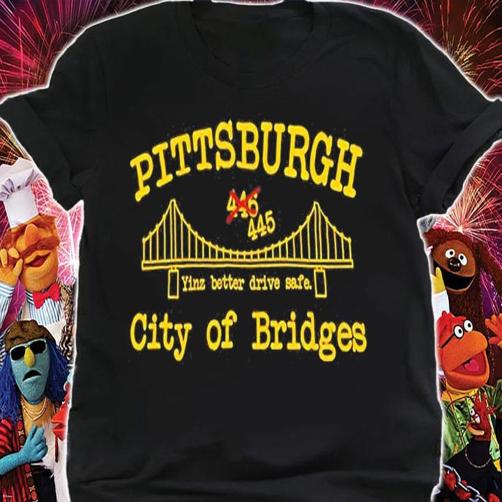 Pittsburgh City Of Bridges T-Shirt shirt