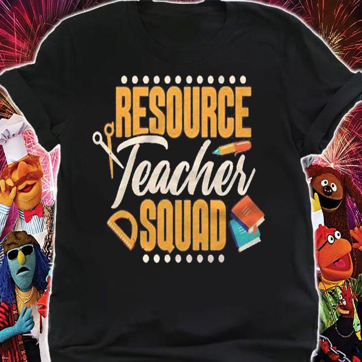 Resource Teacher Squad Sped Special Education Educators Shirt shirt