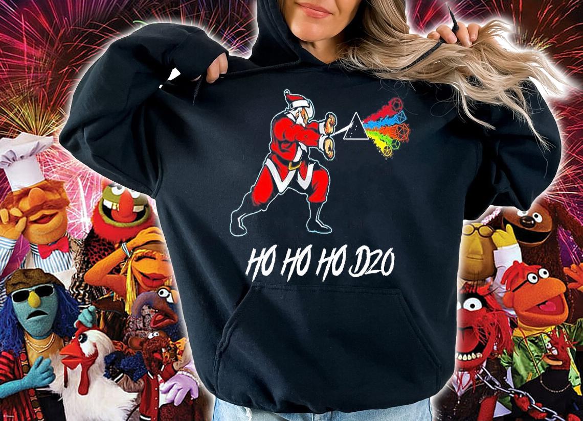 Santa Claus Ho Ho Ho Ho Dzo Christmas T-Shirt