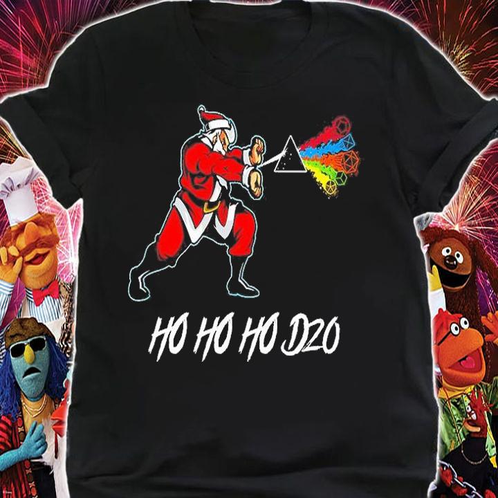 Santa Claus Ho Ho Ho Ho Dzo Christmas T-Shirt