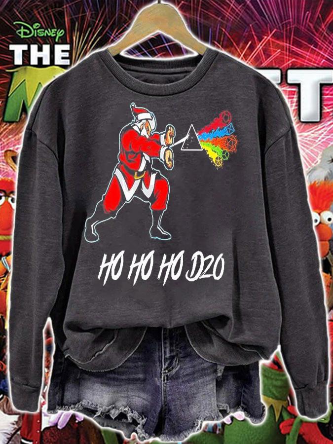 Santa Claus Ho Ho Ho Ho Dzo Christmas T-Shirt