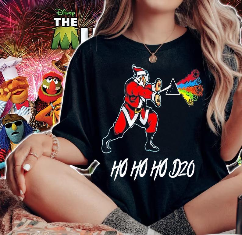 Santa Claus Ho Ho Ho Ho Dzo Christmas T-Shirt