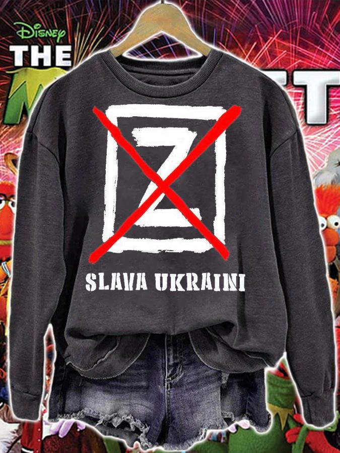 Slava Ukraini Support And Stand With Ukraine Love Ukraine T-Shirt