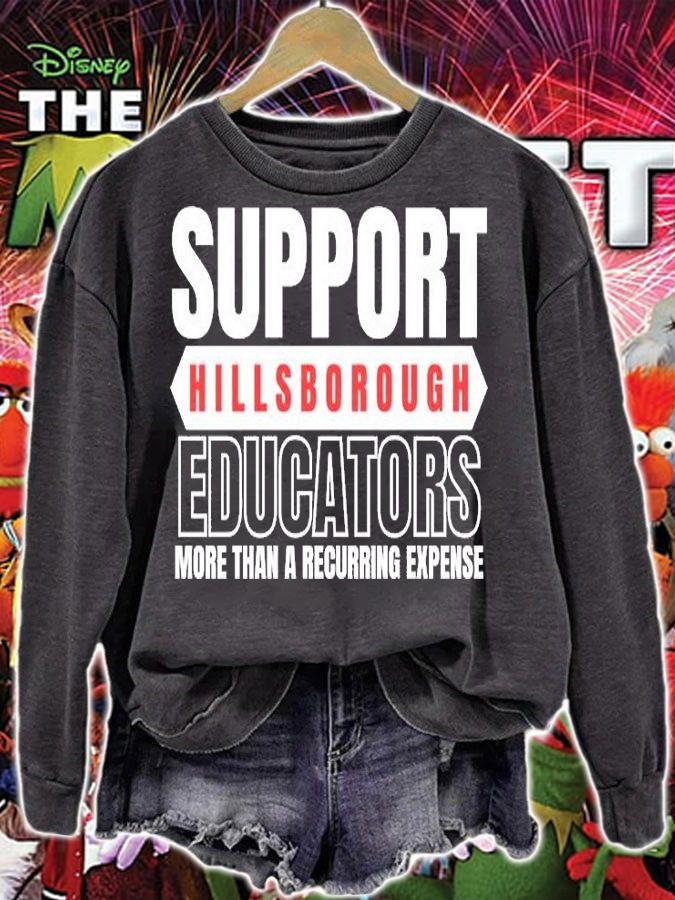 Support Hillsborough Educators More Than A Recurring Expense T-Shirt