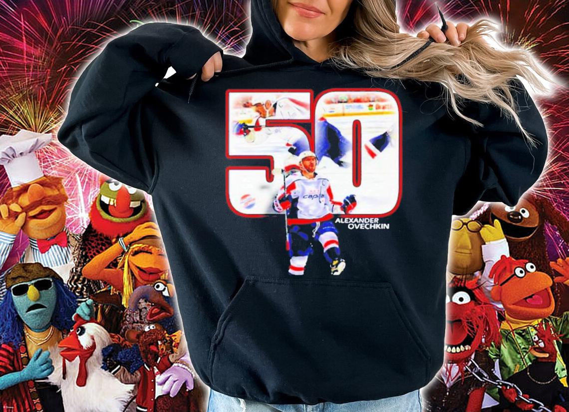 The NINTH 50 Goal Season For Alex Ovechkin Shirt hoodie