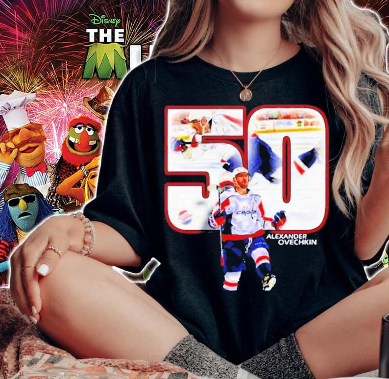 The NINTH 50 Goal Season For Alex Ovechkin Shirt woman shirt